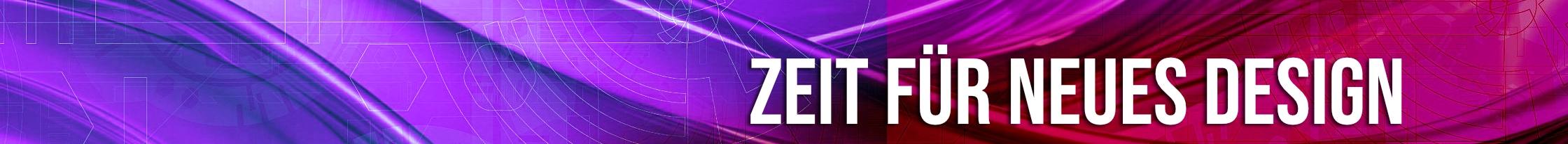 Zeit für neues Design Zeit für neues Design
