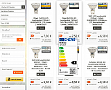 Energieeffizienzklasse für Produkte festlegen
